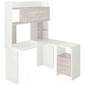 Письменный стол Домино Lite СКЛ-Угл130+НКЛХ-130 БЕК правый