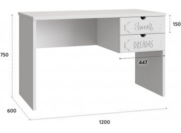 Письменный стол ДримСтар ДС-6