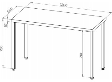 Письменный стол Ингар 1/ТТ