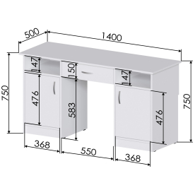 Письменный стол Хит-10