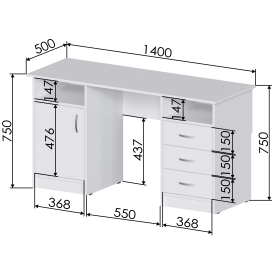 Письменный стол Хит-11