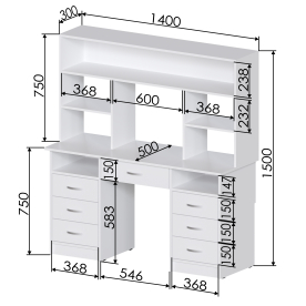 Письменный стол Хит-50