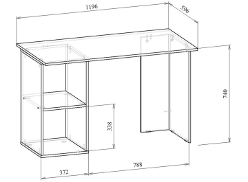 Письменный стол Прайм-40
