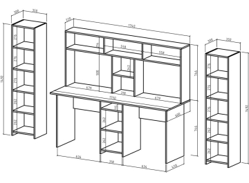 Письменный стол Лайт 10