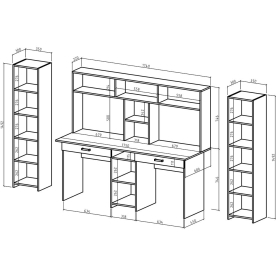 Письменный стол Лайт 10Я