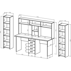 Письменный стол Лайт-11
