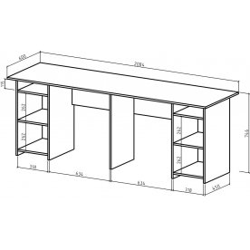 Письменный стол Лайт-12