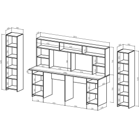 Письменный стол Лайт 12