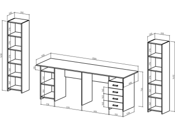 Письменный стол Лайт 13