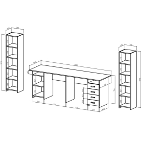 Письменный стол Лайт 13