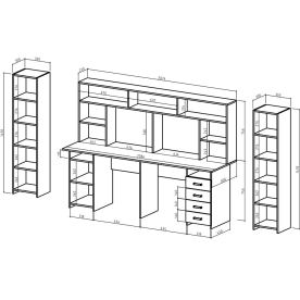 Письменный стол Лайт 13