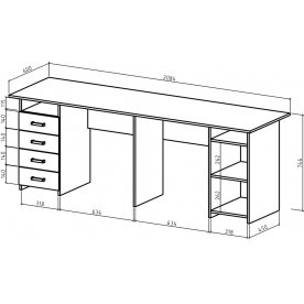Письменный стол Лайт-14
