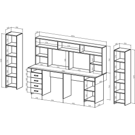 Письменный стол Лайт-14