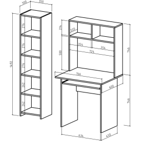 Письменный стол Лайт-1