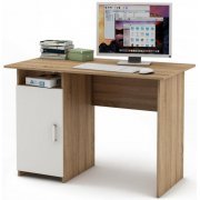 дуб сонома / белый