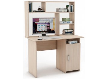 Письменный стол Лайт-2 с надстройкой