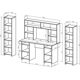 Письменный стол Лайт 6