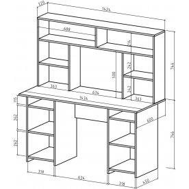 Письменный стол Лайт-6
