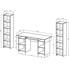 Письменный стол Лайт 6К