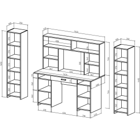 Письменный стол Лайт 6Я