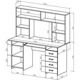 Письменный стол Лайт-7К