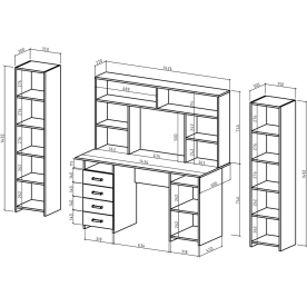 Письменный стол Лайт-8