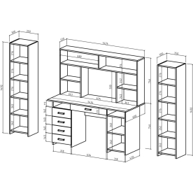 Письменный стол Лайт-8Я