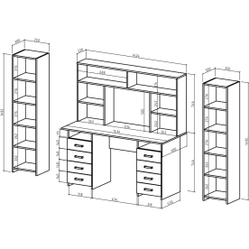 Письменный стол Лайт 9