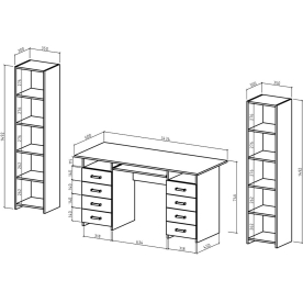 Письменный стол Лайт-9