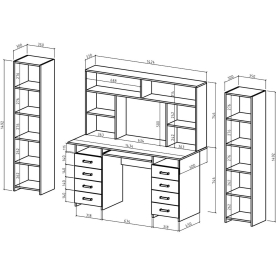 Письменный стол Лайт 9К