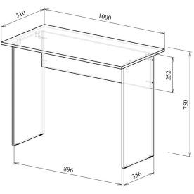 Письменный стол Милан-105