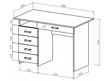 Письменный стол Найт-Я