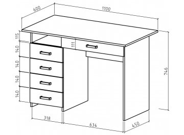 Письменный стол Найт-Я