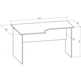 Письменный стол ОФ-10