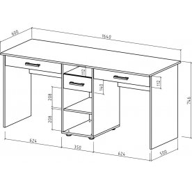 Письменный стол Остин-7Я