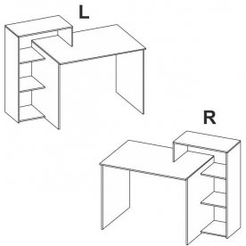 Письменный стол с полкой