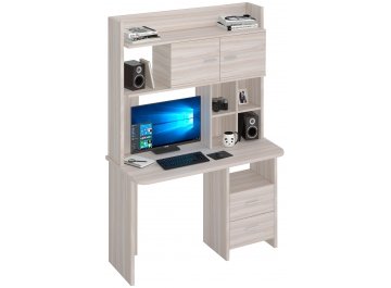 Письменный стол СКЛ-Прям130Р+НКЛХ-130 карамель