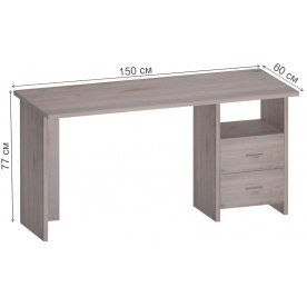 Письменный стол СКЛ-Прям150