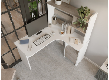 Письменный стол СКЛ-Угл130+НКЛ-120