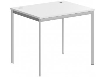 Письменный стол SkyLand IMAGO-S СП-3S 1400х720х755 белый / алюминий