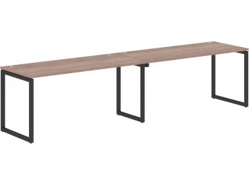 Письменный стол Skyland XQWST 1614 160х140,6х75 двухместный дуб сонома / антрацит