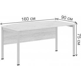 Письменный стол SkyLand XTEN-M XMET 169 1600х900х750