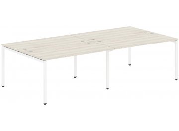 Письменный стол Skyland XTEN-S XWST 1214 1200х1406х750 двухместный сосна эдмонт / белый