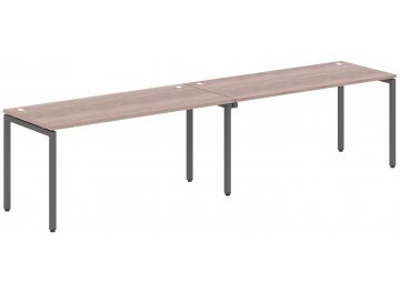 Письменный стол Skyland XTEN-S XWST 1614 1600х1406х750 двухместный дуб сонома / антрацит