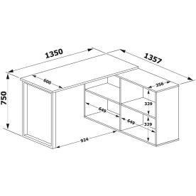 Письменный стол СПм-209