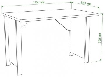 Письменный стол СТД-115 КК