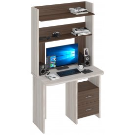 Письменный стол СКЛ-Прям100Р+НКЛХ-100 КШ