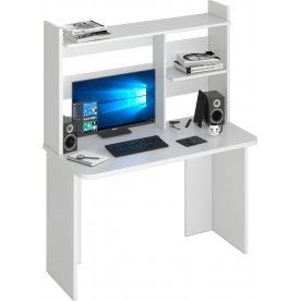 Письменный стол Беланта-Прям120Р(без тумбы)+НКЛ-120 БЕ