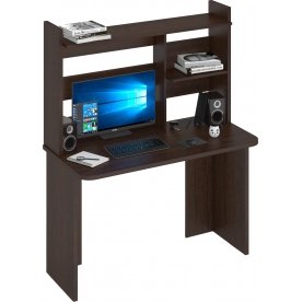 Письменный стол Беланта-Прям120Р(без тумбы)+НКЛ-120 В