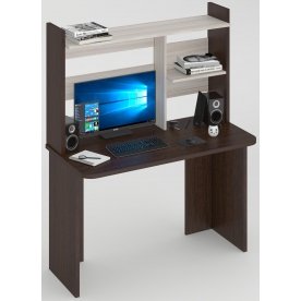 Письменный стол СКЛ-Прям120Р(без тумбы)+НКЛ-120 ВК